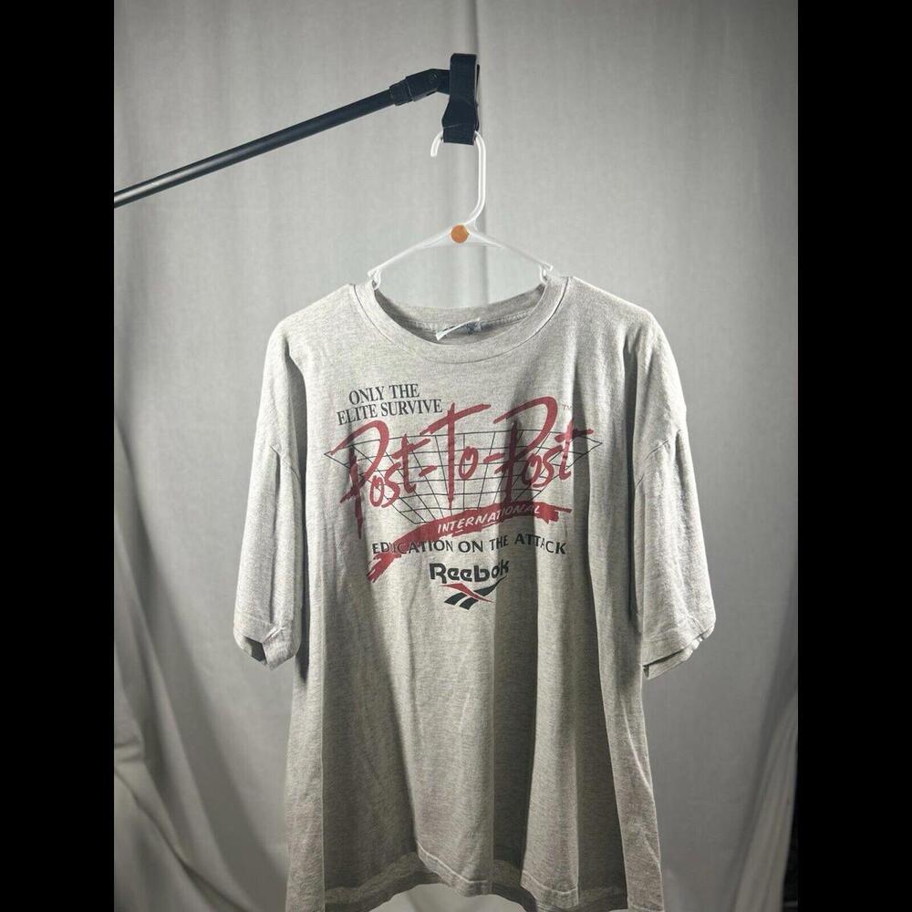 VTG 1990s Reebok Post To Post T-Shirt